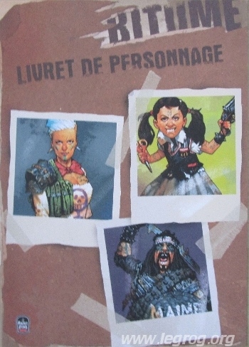 Couverture de Livret de Personnage
