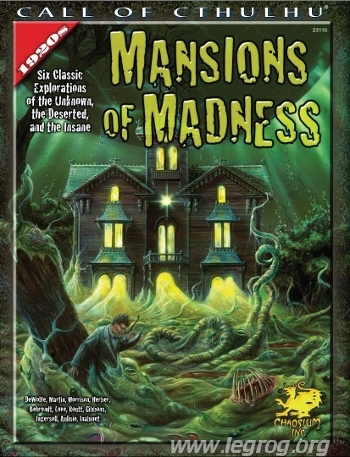 Couverture de Mansions of Madness