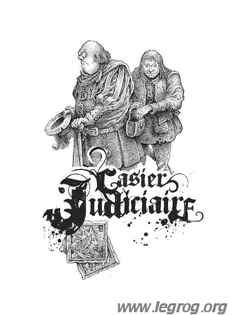 Couverture de Casier Judiciaire
