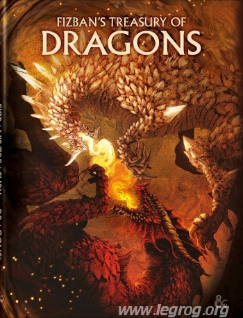 Couverture de Fizban's Treasury of Dragons