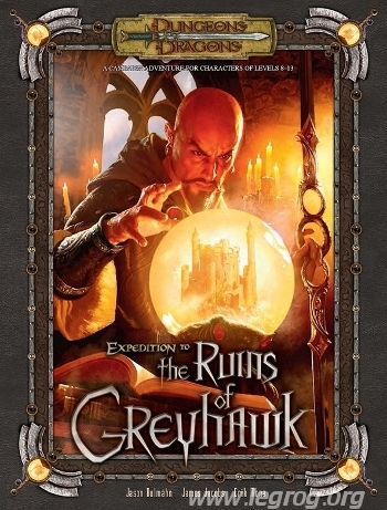 Couverture de Expedition to the Ruins of Greyhawk