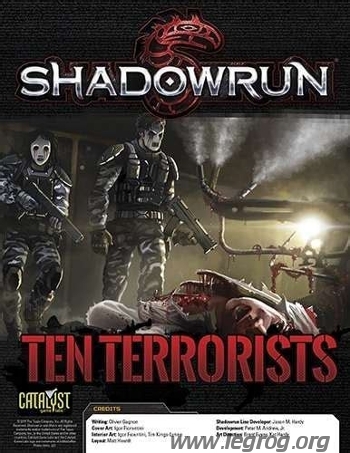 Couverture de Ten Terrorists