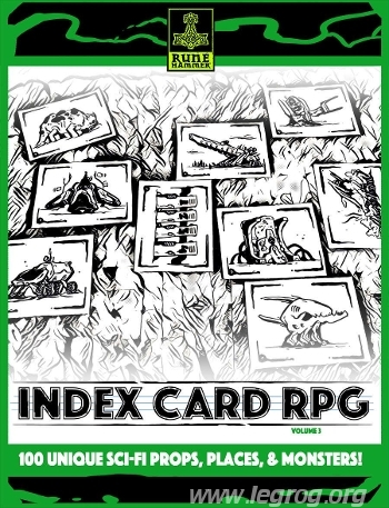 Couverture de Index Card RPG Volume 3