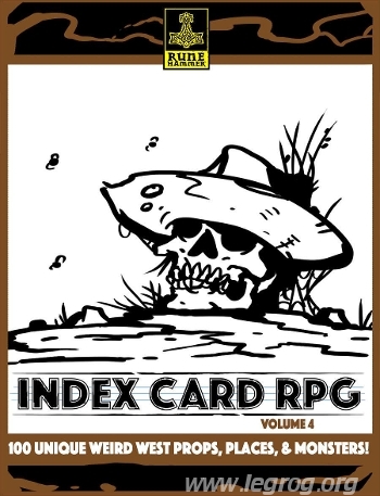 Couverture de Index Card RPG Volume 4