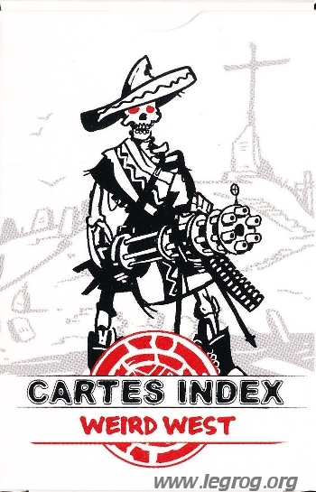 Couverture de Cartes Index Weird West