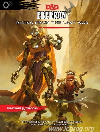 Couverture de Eberron - Rising from the Last War