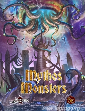 Couverture de Mythos Monsters