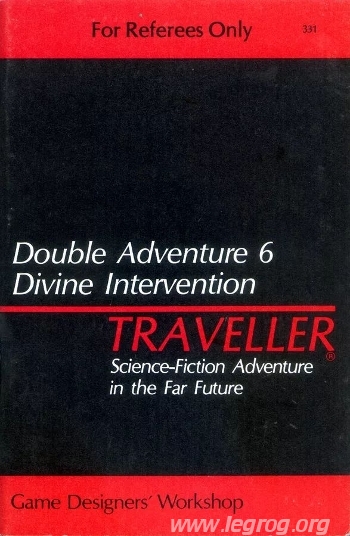 Couverture de Double Adventure 6 : Divine Intervention / Night of Conquest