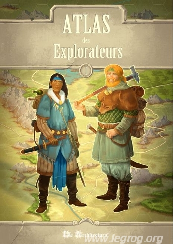 Couverture de Atlas des Explorateurs