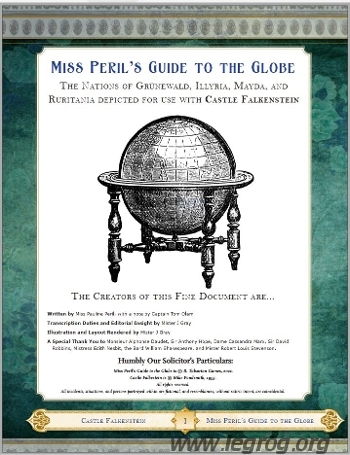 Couverture de Miss Peril's Guide to the Globe