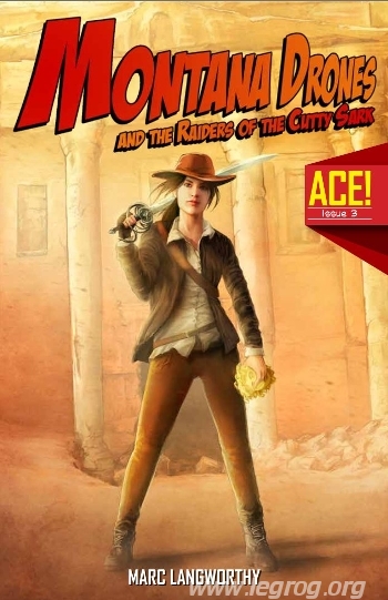 Couverture de Montana Drone and the Raiders of the Cutty Sark