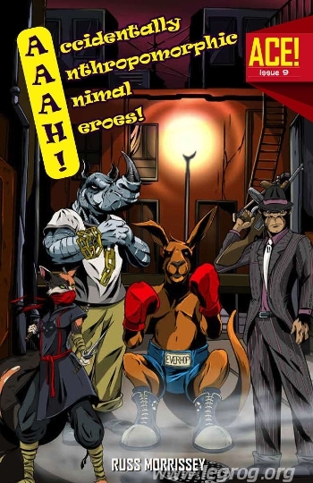 Couverture de Accidentally Anthropomorphic Animal Heroes !