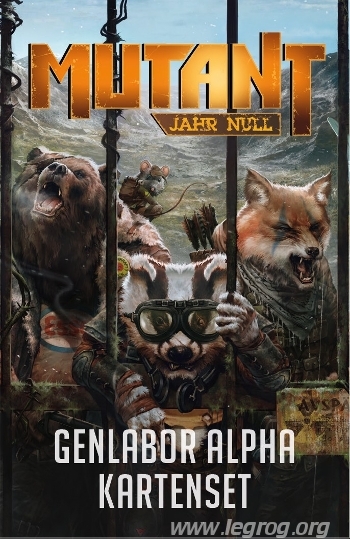 Couverture de Genlabor Alpha - Kartenset