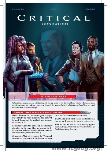 Couverture de Critical - Foundation