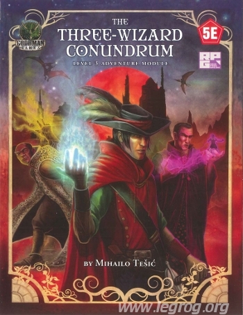 Couverture de Three-Wizards Conundrum (The)