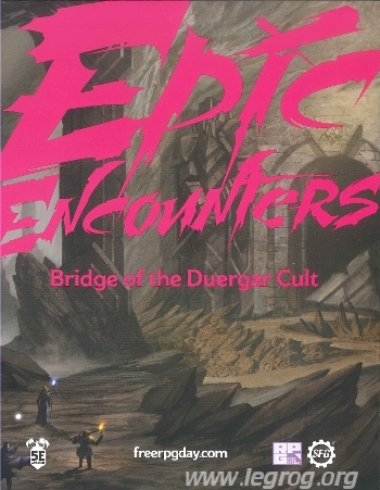 Couverture de Bridge of the Duergar Cult
