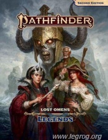 Couverture de Lost Omens Legends