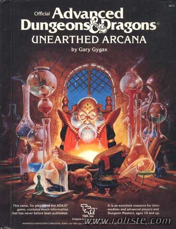 Couverture de Unearthed Arcana