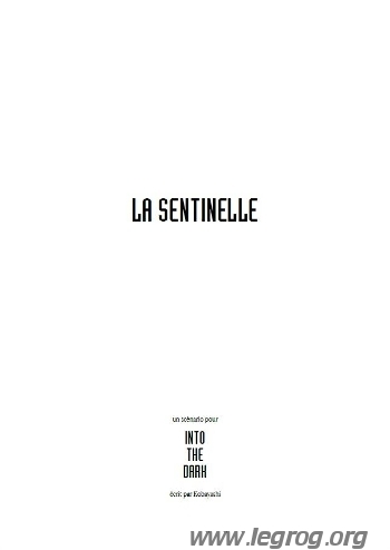 Couverture de Sentinelle (La)