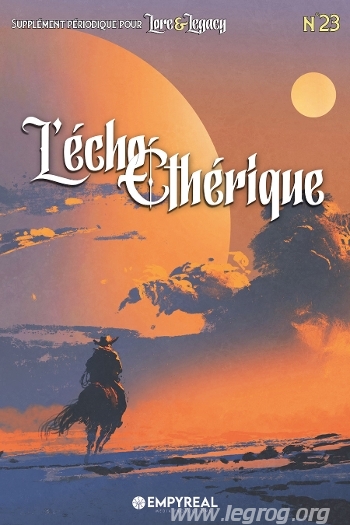 Couverture de Écho Éthérique n°23 (L')