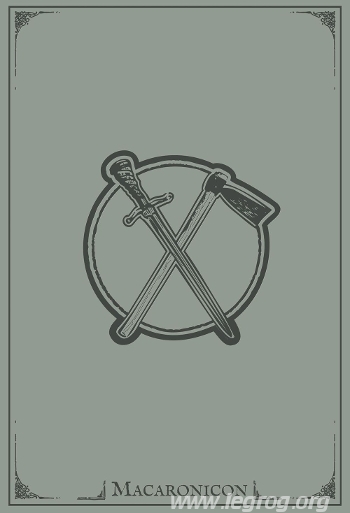 Couverture de Macaronicon