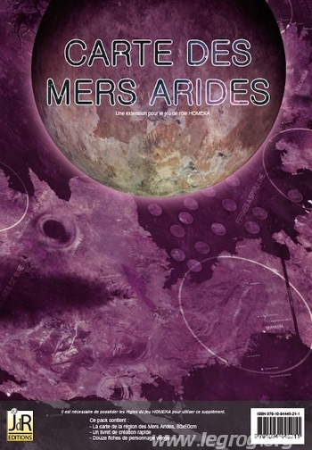 Couverture de Carte des Mers Arides