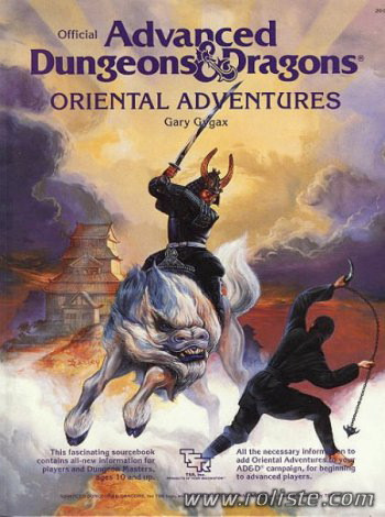 Couverture de Oriental Adventures