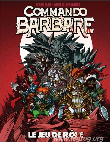 Couverture de Commando Barbare