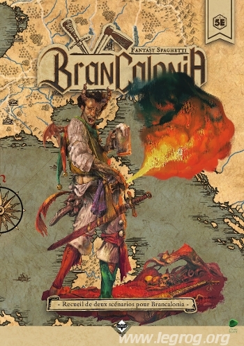 Couverture de Recueil de Deux Scénarios pour Brancalonia