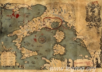 Couverture de Carte du Royaume d'État-Lie