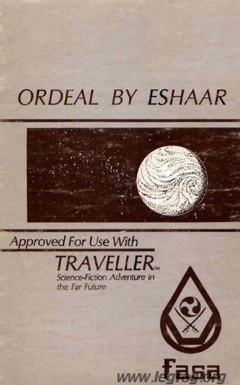 Couverture de Ordeal by Eshaar