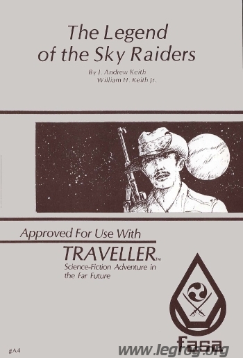 Couverture de Legend of the Sky Raiders (The)