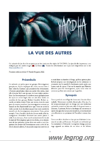 Couverture de Vue des Autres (La)
