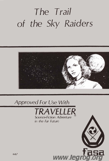 Couverture de Trail of the Sky Raiders (The)