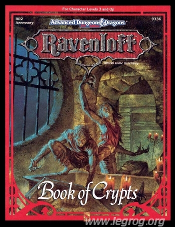 Couverture de RR2 - Book of Crypts