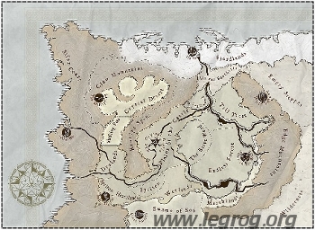 Couverture de Thra World Map
