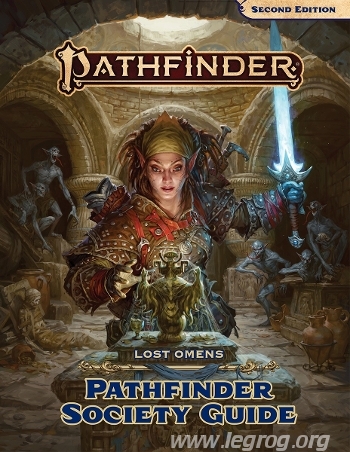 Couverture de Pathfinder Society Guide