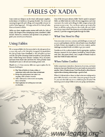 Couverture de Fables of Xadia