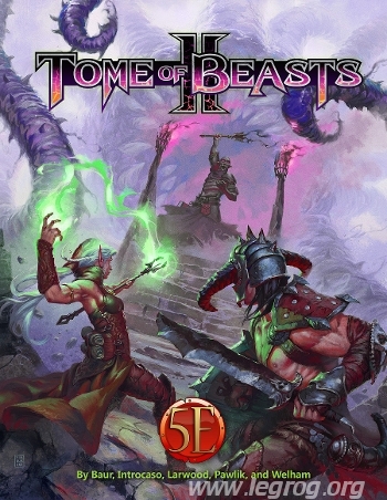 Couverture de Tome of Beasts II