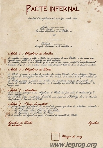Couverture de Pactes Infernaux