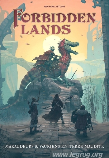 Couverture de Forbidden Lands