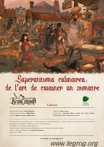 Couverture de Superstitions Culinaires ; de l’Art de Cuisiner un Monstre