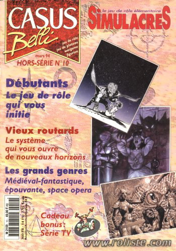 Couverture de Simulacres