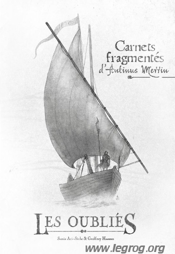 Couverture de Carnets Fragmentés d'Antinus Merrin