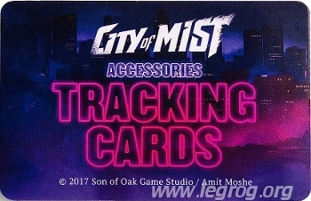 Couverture de Tracking Cards