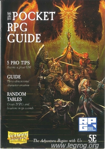 Couverture de Pocket RPG Guide