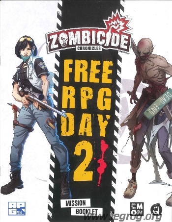 Couverture de Free RPG Day 2 Mission Booklet