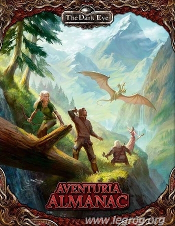 Couverture de Aventuria Almanac