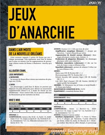 Couverture de Jeux d'Anarchie