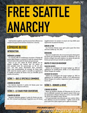 Couverture de Free Seattle Anarchy